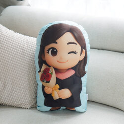 หมอนของขวัญรับปริญญา - ลายออกแบบโดย ChatGPT