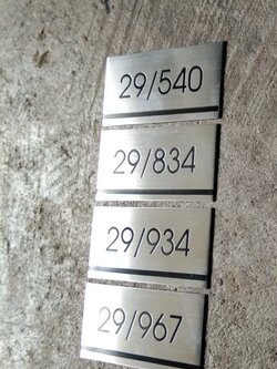 ป้ายบ้านเลขที่กัดกรด