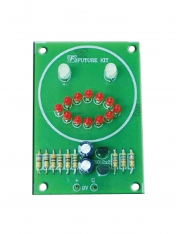 FutureKit FK161 ไฟกระพริบหน้ายิ้มและหน้าเศร้า LED 14 ดวง