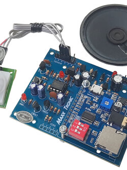 MaxxTronic MXA135 ตรวจจับการเคลื่อนไหว เล่นเสียง MP3 ใช้ Memory Card