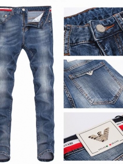 001003 ยีนส์ Ajaz James Style Armani Italy New Summer 2019 Jeans Denim Slim feet Size 28-38