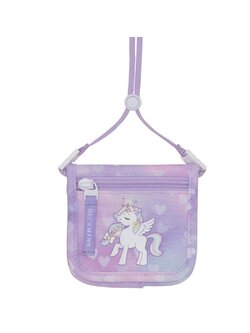 Wallet, Unicorn Princess Purple