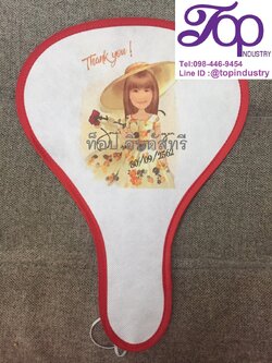 พัดสปริง พัดพับได้ พัดสปริงพิมพ์ดิจิตอล4สี รับทำพัดสปริง โรงงานพัดสปริงราคาถูก