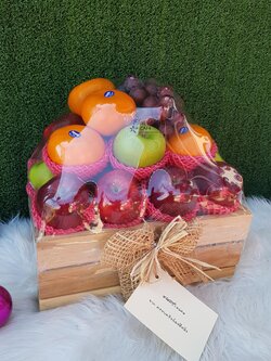 กระเช้าผลไม้อวยพรปีใหม่