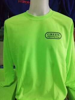 เสื้อคนงานพร้อมสกรีนโลโก้ เสื้อคนงานราคาถูก