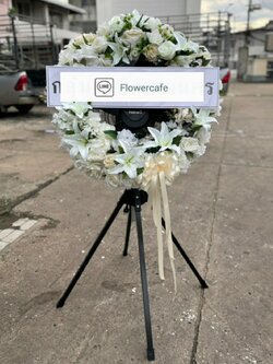 พวงหรีดพัดลมอุตสาหกรรมขนาดใหญ่