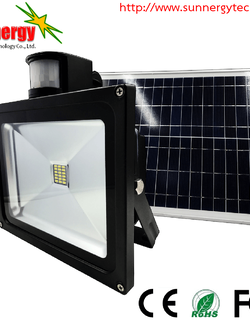 โคมไฟ LED Solar Flood Light ขนาด 10W 12V รุ่น STCLF-TSGS10W2