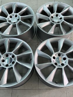 ล้อเบนซ์แท้ lorinser RS8 19" สภาพเดิมไม่ซ่อม