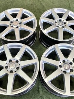 ล้อเบนซ์แท้ AMG 7ก้าน 18นิ้ว w204