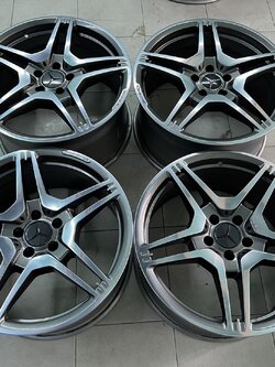 ล้อเบนซ์แท้ AMG ST4 CLS63 19" สภาพสวย