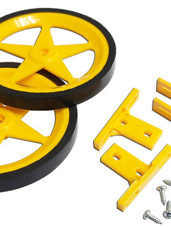 MICROBOT KIT MB301 ชุดล้อหุ่นยนต์ ขนาด 69x7 มม. 1 คู่