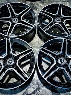 ล้อเบนซ์แท้ AMG 5 TAWIN SPOKE NEW 19"