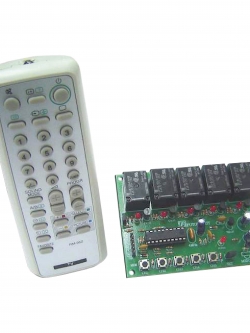 FutureKit FK442 รีโมทอินฟาเรด 5 ช่อง ขยายได้ รับและส่ง