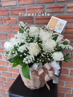 ตะกร้าดอกไม้ สไตล์มินิมอล