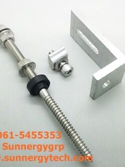 Solar Metal Roof Hook #013 M10-200