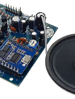 Maxxtronic MXA136 วงจรเล่นเสียง MP3 ใช้ IC ต่อเซ็นเซอร์ได้