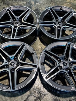 ล้อเบนซ์แท้ AMG 5 TAWIN SPOKE NEW 19"