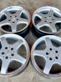 ล้อเบนซ์แท้ AMG ST3 17" สภาพสวยงาม