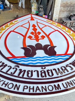งานป้าย มหาวิทยาลัยนครพนม ป้ายนครพนม