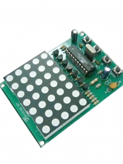 FutureKit FK174 บอร์ดไฟวิ่งสัญลักษณ์ 5x7 จุด 48 ตำแหน่งโปรแกรม