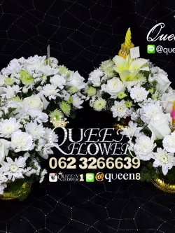 พานไหว้ครูร้านดอกไม้ศาลายา นครปฐม