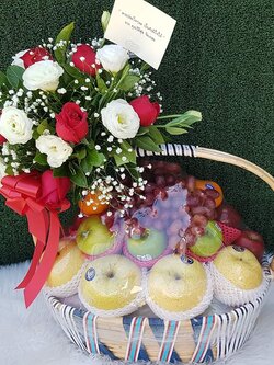 กระเช้าผลไม้อวยพรปีใหม่