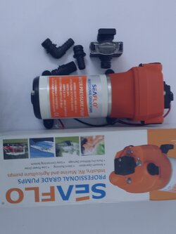 ปั๊มน้ำ 24V/3A/40PSI