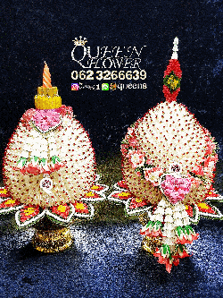 พานไหว้ครู พานพุ่มปักลัก