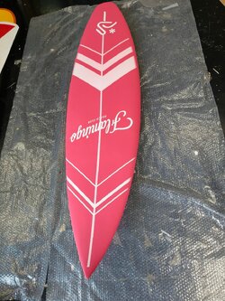 ออกแบบตกแต่ง กระดานโต้คลื่น เซิร์ฟบอร์ด surfboard วินเซิร์ฟ windsurf