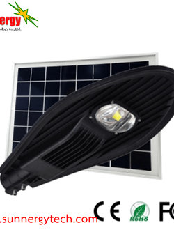 โคมไฟ Solar Street Light ขนาด 30W พร้อมแผงโซล่าเซลล์ 20W