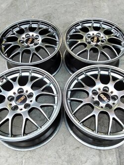 ล้อแท้ BBS RG-R RG718H 17" TOP FORGED