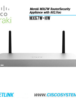 MX67W-HW (Meraki MX67W Router/Security Appliance with 802.11ac)