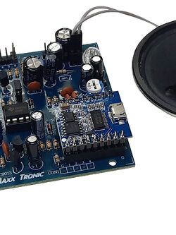 Maxxtronic MXA138 ตรวจจับการเคลื่อนไหว เล่นเสียง MP3 ใช้ IC