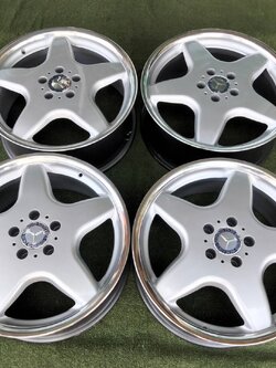 ล้อเบนซ์ ปลาดาว ขอบ 18* "ไม่แท้" นำเข้า