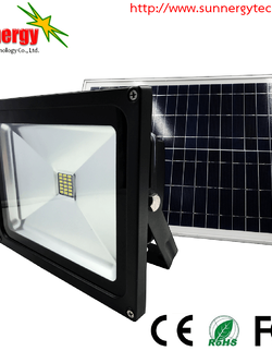 โคมไฟ LED Solar Flood Light ขนาด 10W 12V รุ่น STCLF-TSGS10W1