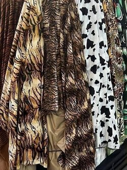 ผ้ากำมะหยี่ขนลายเสือ,วัว,งู