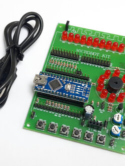 MB520 ชุดทดลองไมโครคอนโทรลเลอร์ NANO ระดับพื้นฐาน