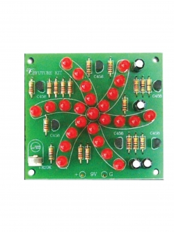 Future Kit FK153 ใบพัดกังหัน 3 สเต็ป LED 25 ดวง