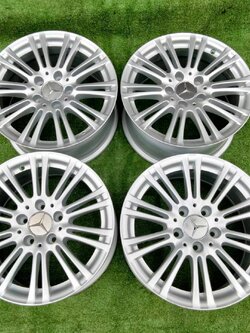 ล้อเดิม W212 10 ก้านคู่ แท้ ขอบ 16"