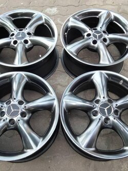 ล้อแท้ กล้วย เดิม W209 17นิ้ว