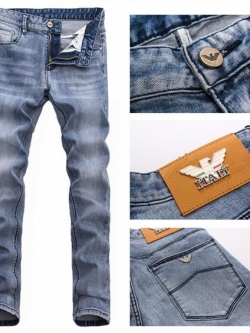 000990 ยีนส์ Ajaz James Style Armani Italy New Summer 2019 Jeans Denim Slim feet Size 28-38
