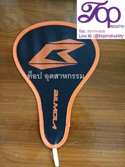 พัดสปริง พัดพับได้ พัดสปันบอน พัดสีดำ พัดสปริงพร้อมสกรีน