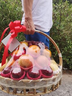 กระเช้าผลไม้อวยพรปีใหม่