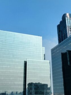 The Ninth Towers Grand Rama 9, office building for rent in Rama 9 area, near Central Rama 9 Department Store, Bangkok, Thailand.