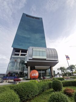อาคารจัสมิน อินเตอร์เนชั่นแนล ทาวเวอร์ (Jasmine International Tower) สำนักงานให้เช่า ติดถนนแจ้งวัฒนะ นนทบุรี