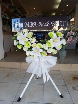 พวงหรีดพัดลมอุตสาหกรรม