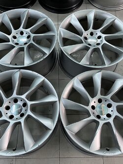 ล้อเบนซ์แท้ lorinser RS8 20" สภาพเดิมไม่ซ่อม