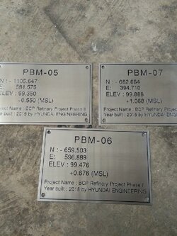 ป้ายเนทเพลทกัดกรด - ป้ายติดเครื่งจักร