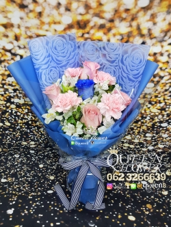 ช่อดอกไม้ร้านดอกไม้ศาลายา นครปฐม