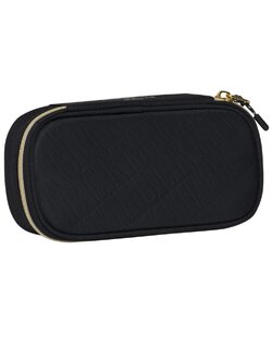 Oval pencil case, Black Gold